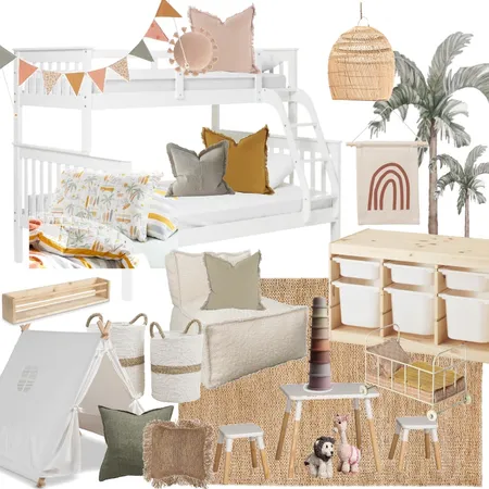 Shared Kids Room - Tamara Interior Design Mood Board by Harluxe Interiors on Style Sourcebook