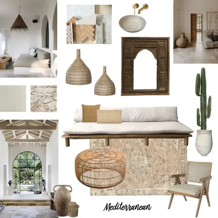 Modern Mediterranean Interior Design Mood Board by tenfoldsinteriors on Style Sourcebook