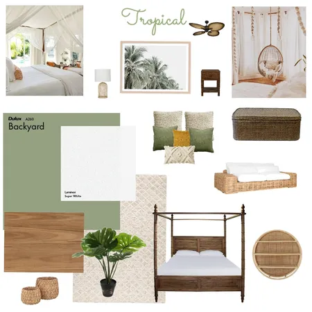 Tropical Interior Design Mood Board by simk on Style Sourcebook