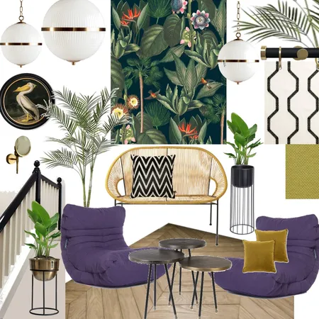Art Deco Sunlounge Interior Design Mood Board by Coosh Interiors on Style Sourcebook