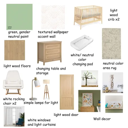 nursery Interior Design Mood Board by Ks3776 on Style Sourcebook