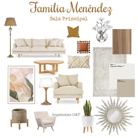 Familia Menendez Sala Familiar Interior Design Mood Board by isadegonzalez on Style Sourcebook