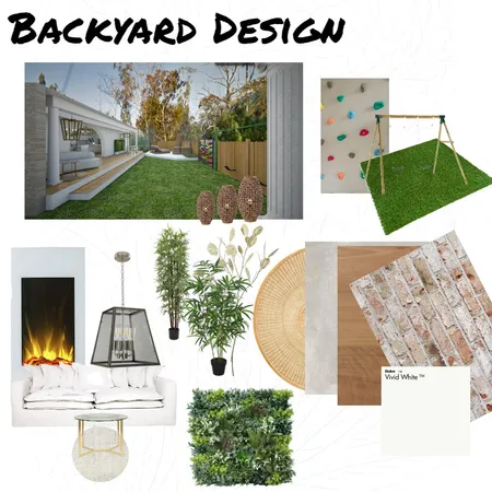 Backyard Style board Interior Design Mood Board by Tweeta on Style Sourcebook