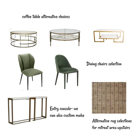Chairs and alternative selections for Hillary's project Interior Design Mood Board by Jennypark on Style Sourcebook