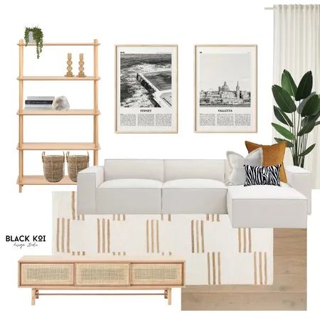 T & P Lounge Interior Design Mood Board by Black Koi Design Studio on Style Sourcebook