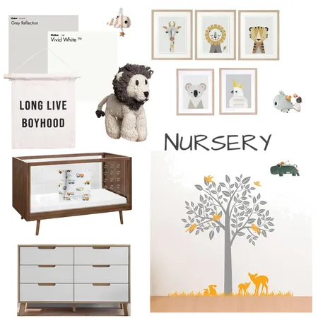 Nursey Moodboard Interior Design Mood Board by Ledonna on Style Sourcebook