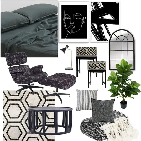 BADROOM BLACK Interior Design Mood Board by Cm decora on Style Sourcebook