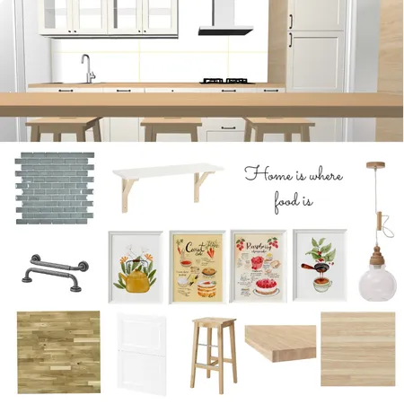 Kitchen Monica Interior Design Mood Board by Designful.ro on Style Sourcebook
