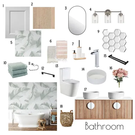 module 9 - bathroom Interior Design Mood Board by Jillianmelle on Style Sourcebook