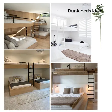 Bunk beds Interior Design Mood Board by Noelia Sanchez on Style Sourcebook