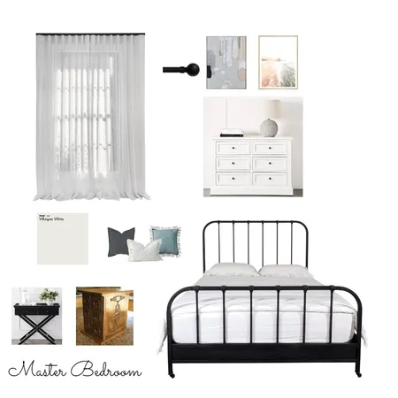 Master Bedroom Interior Design Mood Board by Shona's Designs on Style Sourcebook