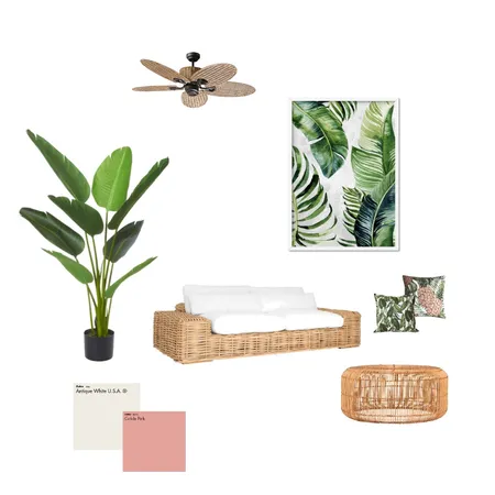 Tropical Interior Design Mood Board by Annette Smedley on Style Sourcebook