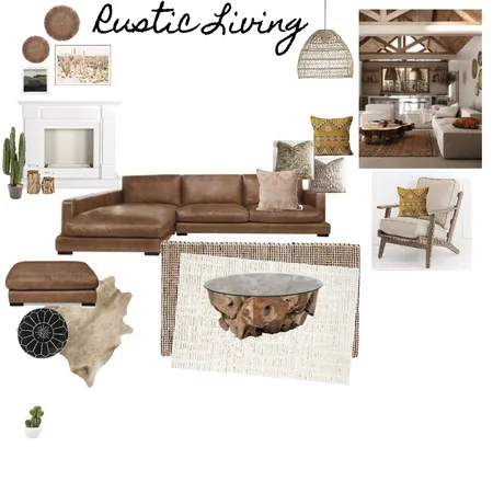 Living Rustic Interior Design Mood Board by Sarah Jennifer on Style Sourcebook