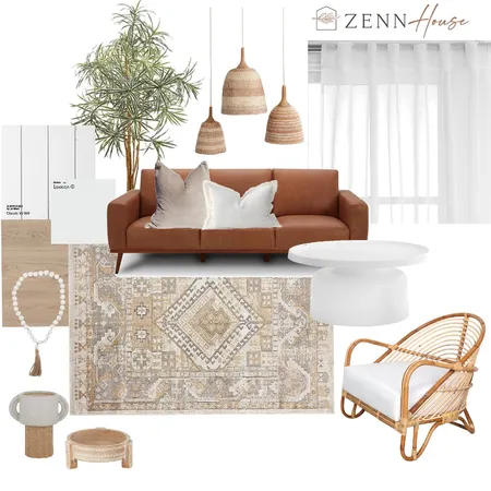 coastal bohemian Interior Design Mood Board by Zenn House on Style Sourcebook