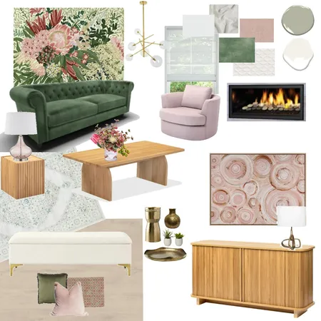 Living Room Interior Design Mood Board by Lucey Lane Interiors on Style Sourcebook
