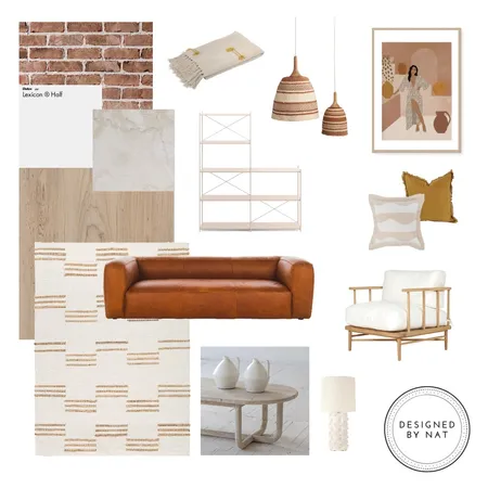Living room Interior Design Mood Board by Designed By Nat on Style Sourcebook
