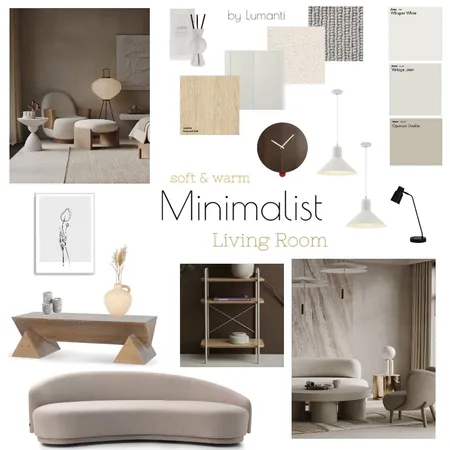 Minimalism Interior Design Mood Board by Lumière Decors on Style Sourcebook