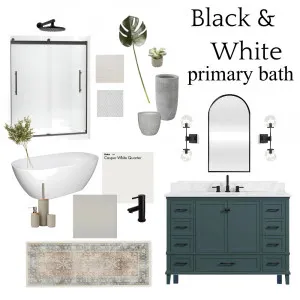 Pinetree Primary Bath Interior Design Mood Board by Mmanalac on Style Sourcebook