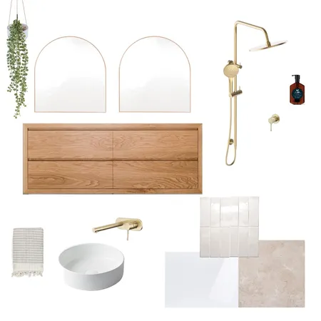 Main Bathroom Interior Design Mood Board by EbonyPerry on Style Sourcebook