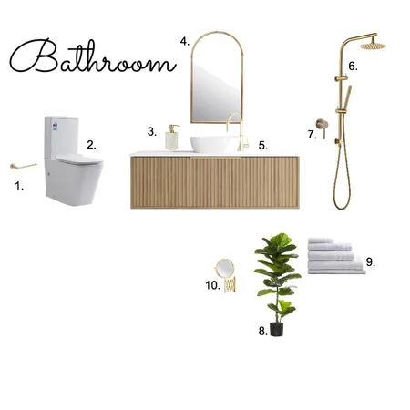 Bathroom Interior Design Mood Board by JenelleSutherland on Style Sourcebook