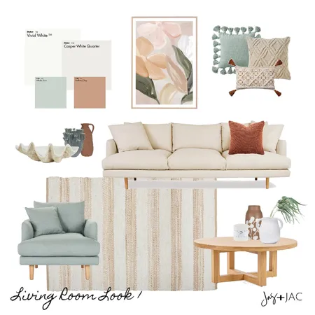 Living Room 1 Interior Design Mood Board by Jas and Jac on Style Sourcebook