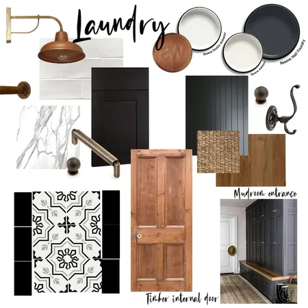 Heartwood Laundry V2 Interior Design Mood Board by BRAVE SPACE interiors on Style Sourcebook