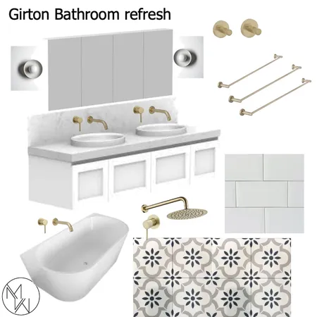 Girton bathroom refresh Interior Design Mood Board by melw on Style Sourcebook