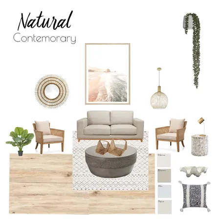 Natural Contemporary Interior Design Mood Board by A_Osborn on Style Sourcebook