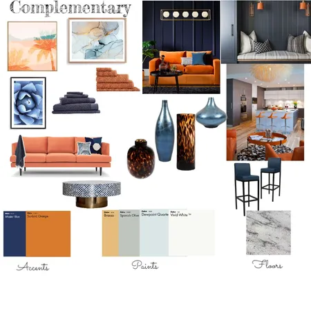 Complementary Interior Design Mood Board by Sarah Falconer on Style Sourcebook
