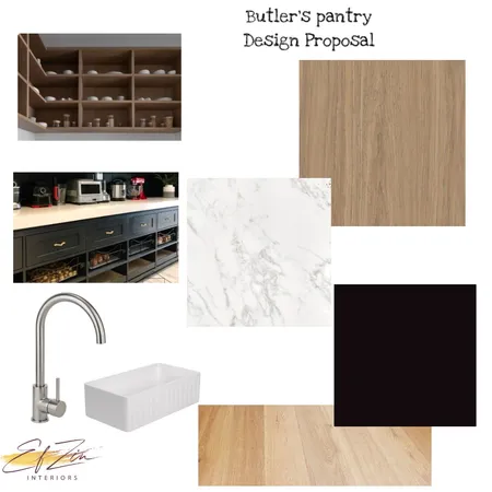 DeGennaro Butler's pantry Interior Design Mood Board by EF ZIN Interiors on Style Sourcebook