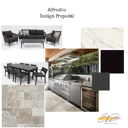 DeGennaro alfresco Interior Design Mood Board by EF ZIN Interiors on Style Sourcebook