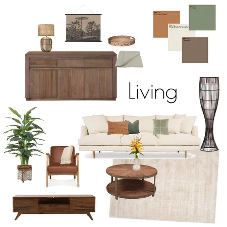 Living Interior Design Mood Board by ellenrios on Style Sourcebook