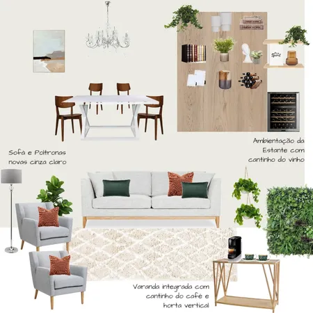Sala Suzane Interior Design Mood Board by Tamiris on Style Sourcebook