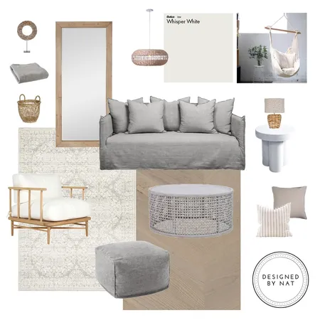 Natural Contemporary Interior Design Mood Board by Designed By Nat on Style Sourcebook