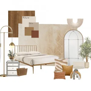 Modern Boho Luxe Interior Design Mood Board by enmariellle on Style Sourcebook