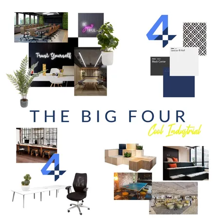 BIg Four Office Interior Design Mood Board by Sally Roper on Style Sourcebook