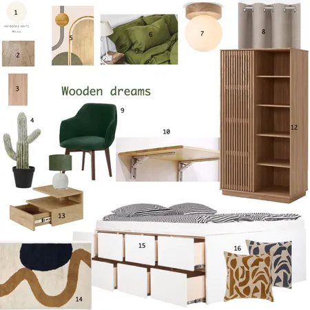 bedroom 3 for Dan Interior Design Mood Board by Adesigns on Style Sourcebook