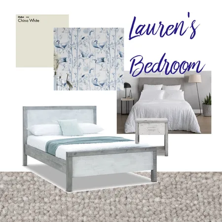 Lauren's Bedroom Interior Design Mood Board by Lauren_422 on Style Sourcebook