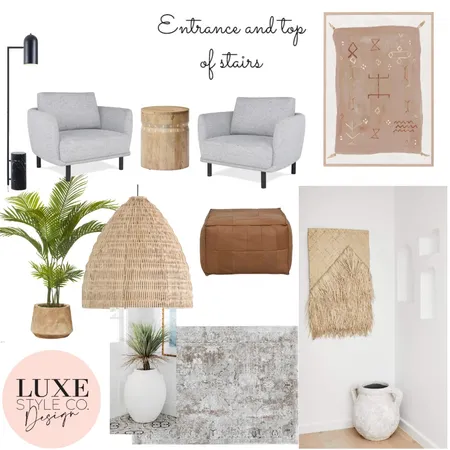 Contemporary Mediterranean Entry Interior Design Mood Board by Luxe Style Co. on Style Sourcebook