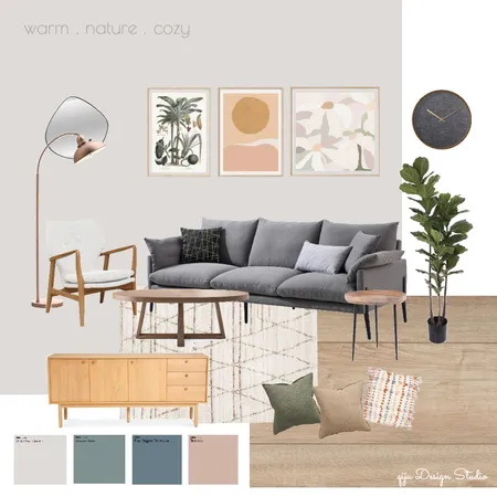 Cozy and Relaxing Sketch Interior Design Mood Board by Life With Woo on Style Sourcebook