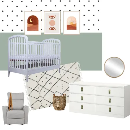 Nursery 1.2 Interior Design Mood Board by jasminedistefano on Style Sourcebook