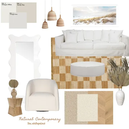 Natural Contemporary Interior Design Mood Board by Sage & Cove on Style Sourcebook