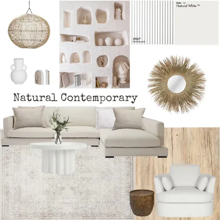Natural Contemporary Interior Design Mood Board by Seion Interiors on Style Sourcebook