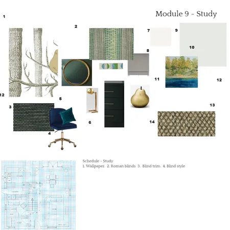 Module 9 Interior Design Mood Board by Soph D on Style Sourcebook
