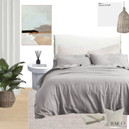 Natural Contemporary Bedroom 3 Interior Design Mood Board by Baico Interiors on Style Sourcebook