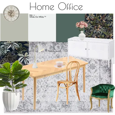 Home Office - Elisha Rug Interior Design Mood Board by MrsLofty on Style Sourcebook