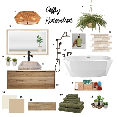 Coffey Water Closet Interior Design Mood Board by klegrez on Style Sourcebook