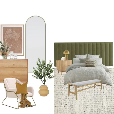 Master Bedroom Interior Design Mood Board by Lillians Design & Styling on Style Sourcebook