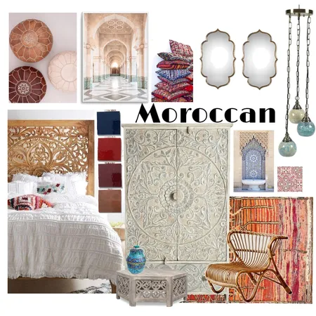 Moroccan Mood board Interior Design Mood Board by Michele Schoeman on Style Sourcebook
