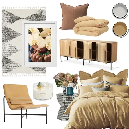 Pantone buttercream Interior Design Mood Board by Oleander & Finch Interiors on Style Sourcebook